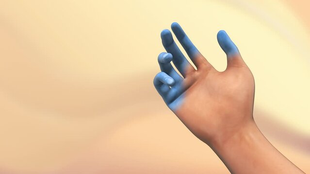 Medical animation about tingling nerve injury