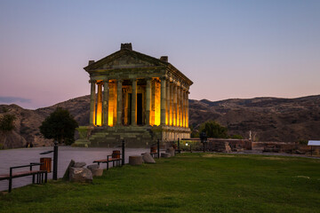Fototapeta na wymiar View of Garni Temple, Armenia