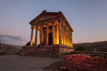 View of Garni Temple, Armenia