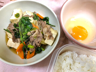 すき焼き風の煮物