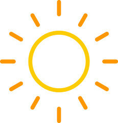 Weather Sunny Icon