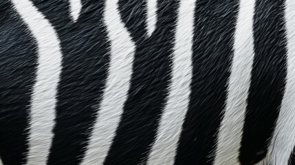 Close up zebra stripes pattern texture background, realistic --ar 16:9 --v 6 Job ID: ed481224-be5e-4fd6-b5d3-0051649c4456
