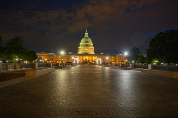 Washington DC. Capitol building. USA Congress, Washington D.C.