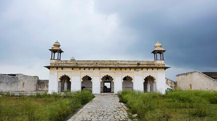 Palace on the Mandalgarh Fort, Bhilwara, Rajasthan, India.