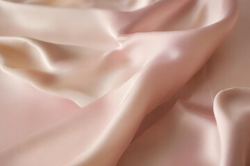 a silk fabric with a subtle sheen and delicate texture