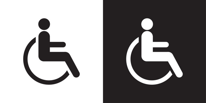 vector disabled icons
