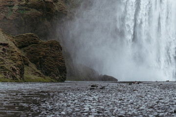 Skógafoss waterfall in southern Iceland 