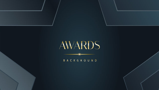 Awarding the nomination ceremony luxury black wavy background. Wedding entertainment night. Elegant luxury shine modern template certificate.