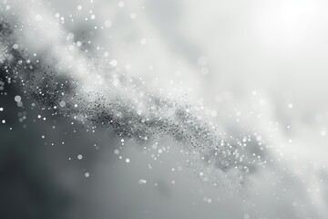 Obraz premium Particle black gray theme technology Futuristic reticulum particle technology molecule motion background black gray hi-tech