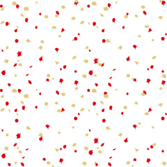 しぶきで作ったおめでたいイメージのシームレスパターン