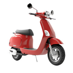 Electric Scooter PNG Cutout, Generative AI