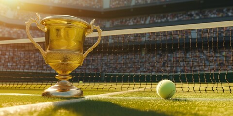 Grass court tennis Trophy