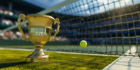 Grass court tennis Trophy