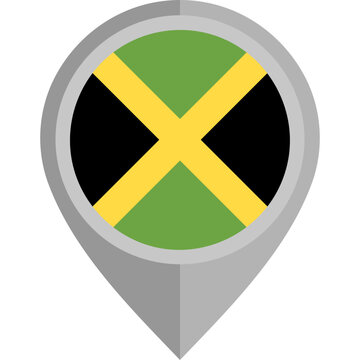 Jamaica: Jamaican Flag, Green, Yellow, Black, Jamaican Identity, Jamaican Pride, National Symbolism, Patriotic Emblem, Kingston, Jamaica

