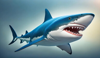 Naklejka premium fish shark