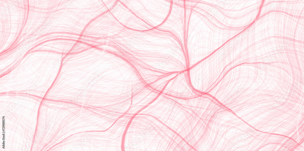 Poster pink ink pattern liquid swirl paint white that is illustration background. tangled thin curves pink 