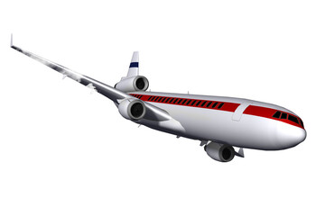 PNG. Trasparente. Aeroplano  con sullo sfondo il mondo con le sue possibili destinazioni..