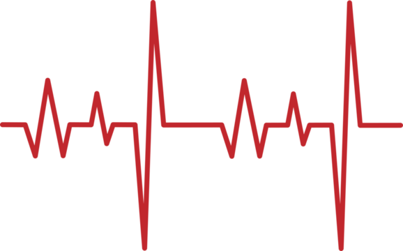 Heartbeat pulse line health medical concept for graphic design, logo, web site, social media, mobile app, ui illustration - Powered by Adobe