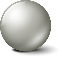 3d Gray Ball