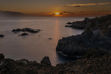 Fototapeta na wymiar Sonnenaufgang La Palma