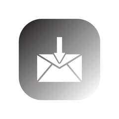 inbox icon vector