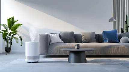 Foto op Plexiglas Smart home air purifier Showcased in a living room setting © boti1985