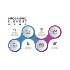 Vector Infographic label design with icons and 4 options or steps. Infographics for business concept. Can be used for presentations banner, workflow layout, process diagram, flow chart, info graph