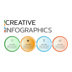 Vector Infographic label design with icons and 4 options or steps. Infographics for business concept. Can be used for presentations banner, workflow layout, process diagram, flow chart, info graph