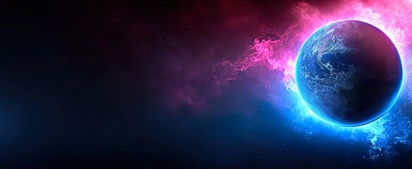 Obraz premium planet in space