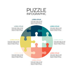 Pieces puzzle squares diagram. Squares business presentation infographic. 9 steps, parts, pieces of process diagram. Section compare banner. Jigsaw puzzle info graphic. Marketing strategy.