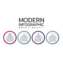 Vector Infographic label design with icons and 4 options or steps. Infographics for business concept. Can be used for presentations banner, workflow layout, process diagram, flow chart, info graph