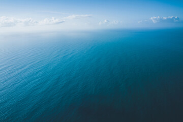 Aerial view of beautiful sea surface