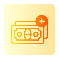 payment gradient icon