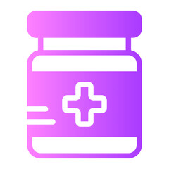 medicine gradient icon