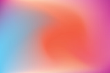Colorful gradient blur background
