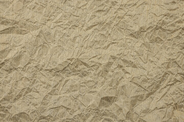 The Texture Of Crumpled Old Vintage Paper