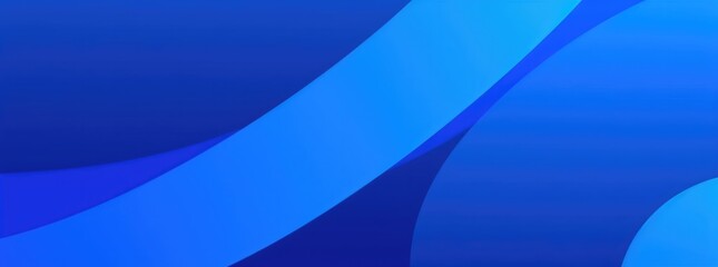 Blue vector gradient Paper layer circle blue abstract background. Curves and lines use for banner shapes elements