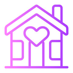 home gradient icon