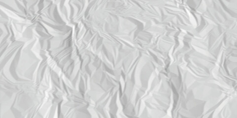 White crumpled paper texture . White wrinkled paper texture. White paper texture . White crumpled and top view textures can be used for background of text or any contents .