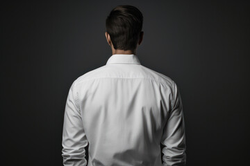 A minimalist template, stripping away unnecessary elements to emphasize simplicity and clarity in communication. Generative Ai.