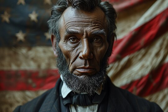 Abraham Lincoln's Beard A Tribute to the 16th President Generative AI