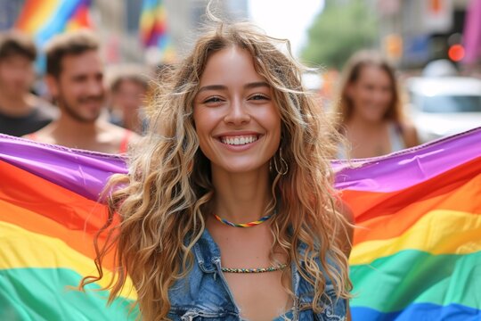 Gay Pride Parade A Celebration of Diversity and Love Generative AI