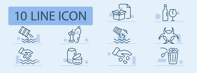 Chemicals line icon. Laboratory, scientific, chemical compounds, research, experimentation. Pastel color background. Vector line icon for business and advertising