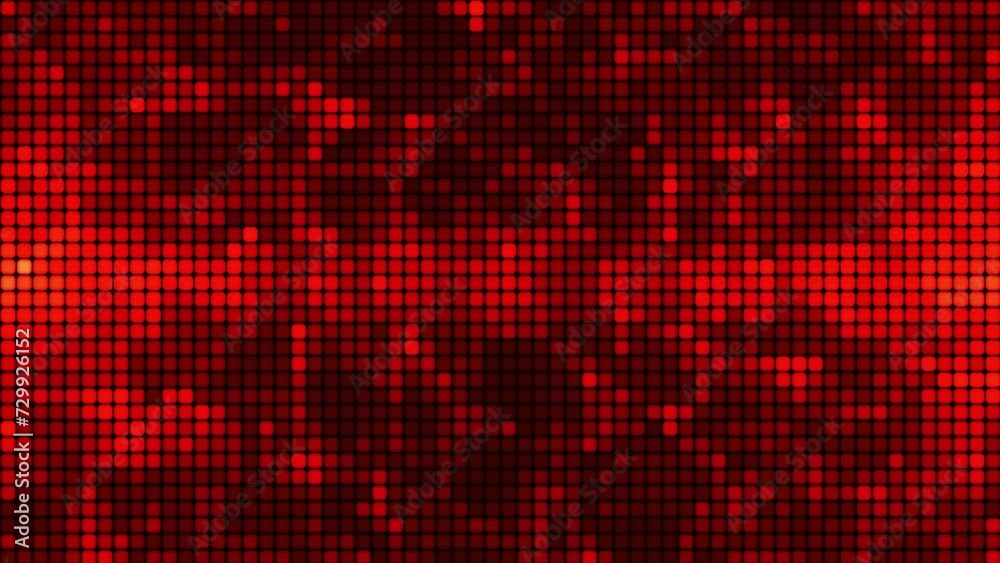Fototapete abstract animated background of red squares. abstract gradient background. background for web design