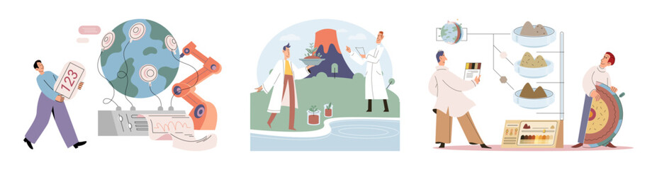 Earth care. Vector illustration. Supporting eco friendly initiatives promotes healthier world for all Our actions today shape future our planet Earth Earth care encourages us to be mindful