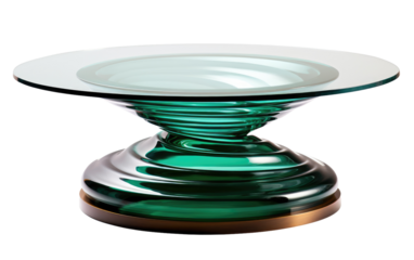 Coffee Table Anchor Your Living Space with a Stylish and Versatile Centerpiece on a White or Clear Surface PNG Transparent Background.