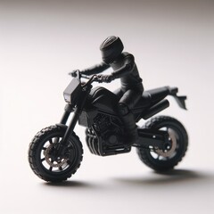 Fototapeta na wymiar motorcycle on white background