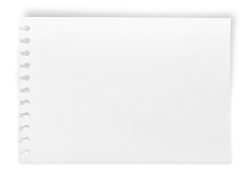 Notepad Page on table. Check List Concept.