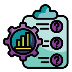 Obraz premium Workshop Survey Icon