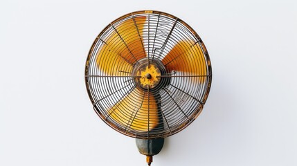 fan on white background